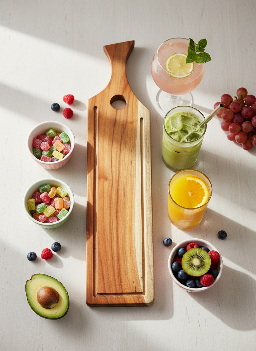 The Aysmmetric Serving Board