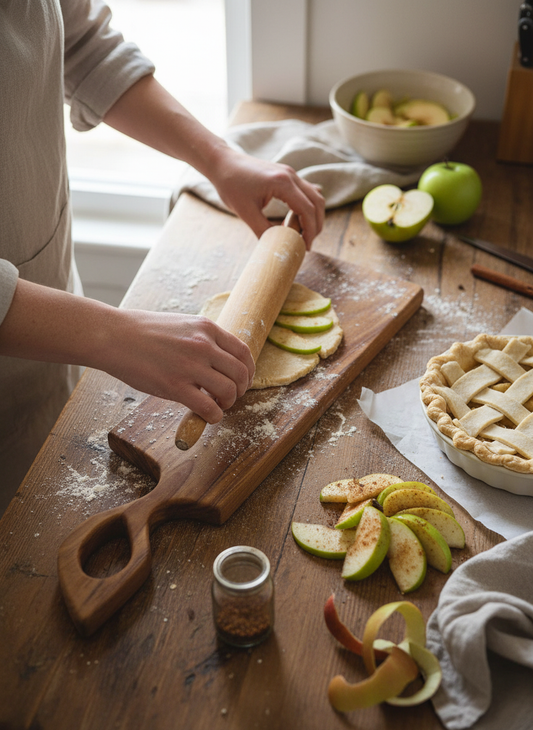 Wave Grain Serving Board